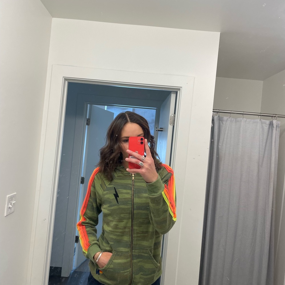 Aviator Nation Camo Sweatshirt